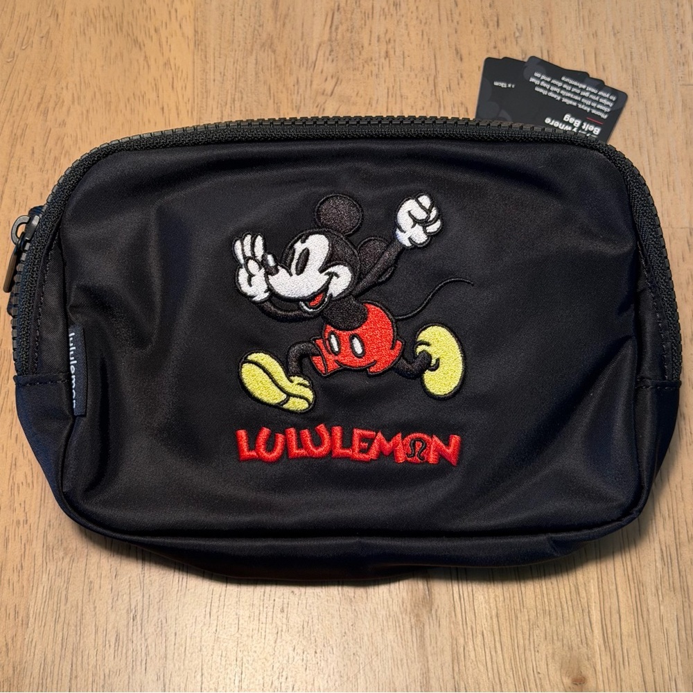 NWT Lululemon Disney Mickey Belt Bag/Crossbody Limited Edition Sold Out 2025